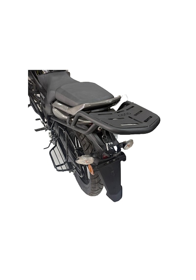Tvs Raider 125 2023 - 2026 Uyumlu Arka Çanta Demiri Siyah