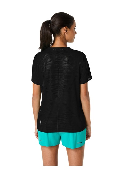 Asics Metarun Ss Top Kadın Siyah Tshirt 2012d223-001 SIYAH