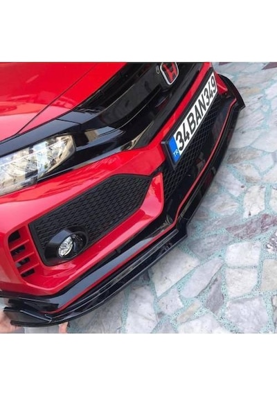 Honda Civic Fc5 Typer 3 Parça Ön Lip