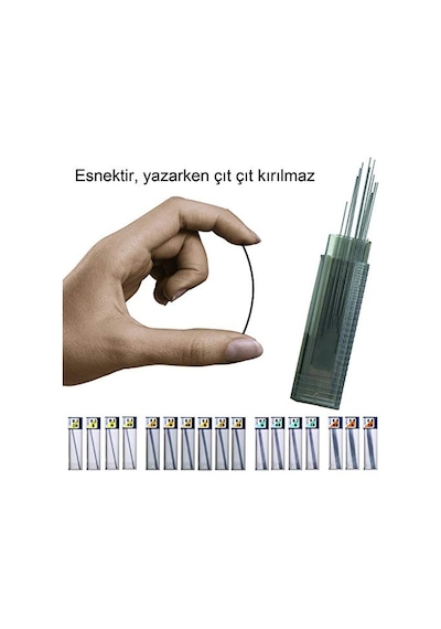 Leader Uç 0,7mm 12uç/tüp, B