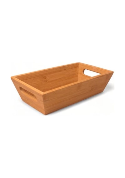 Bambu Ekmek Sepeti 23x13x7cm, Evonox Bambu Ekmeklik, Bambu Ekmek Sunumluk A