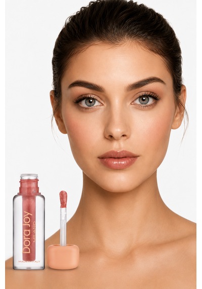 Maracuja Yağlı Dudak Parlatıcısı Nude Bliss 01 / 3d Besleyici Ve Nemlendirici Etkili / Joy Glow Maracuja Lip Gloss Işıltılı Pembe