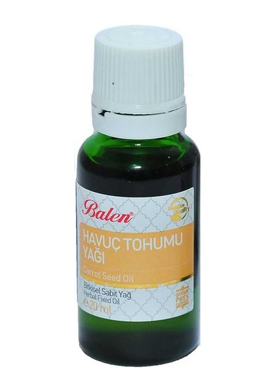 Havuç Tohumu Yağı Soğuk Pres 20 Ml Cam Şişe