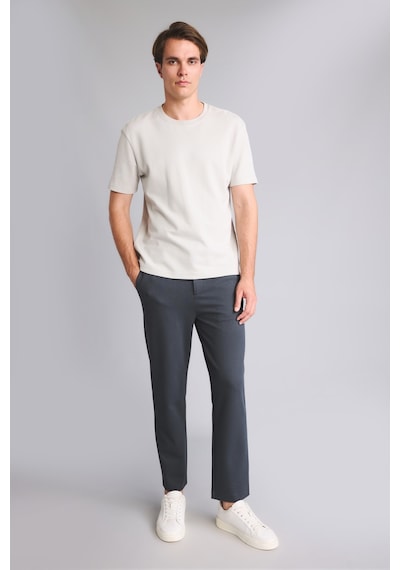 Defacto Regular Fit Fermuarlı Beli Lastikli Cepli Düz Paça Pantolon H1270ax26augn1284 Yeşil-gn1284
