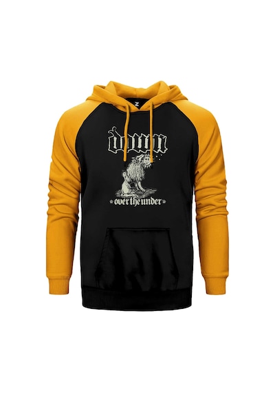Down İii Over The Under Sarı Renk Reglan Kol Kapşonlu Sweatshirt Sarı