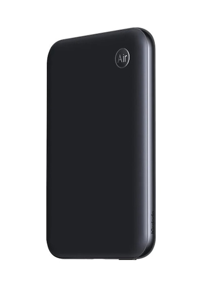 Mc-2931 Metaair 20w 5000mah Ultra Ince Metal Manyetik Kablosuz Powerbank Siyah