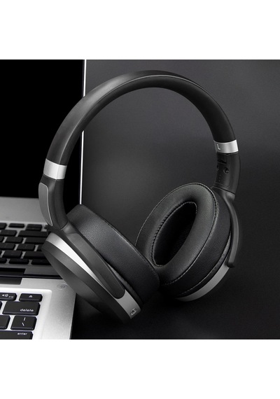 Sennheiser Hd450bt/hd4.50bt/hd4.50btnc/hd4.50se/hd458bt/hd350bt/hd4.40bt/hd400s/hd4.30g/hd4.20s/hd300 İle Uyumlu Protein Deri Kulaklık Pedi - Ses Yalıtımlı Hafızalı Köpük Protein Deri