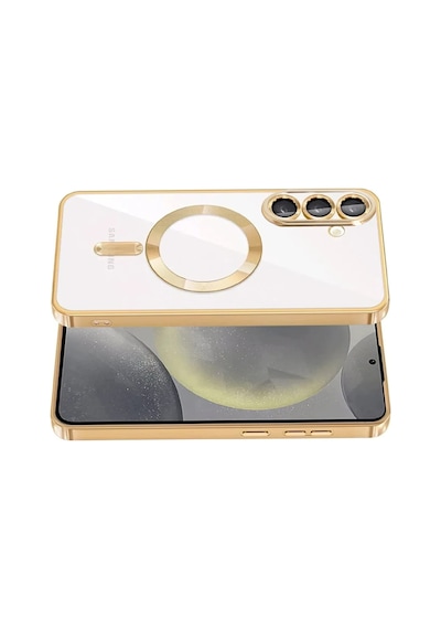 Newface - 451 - Samsung Galaxy A37 5g Kross Magneticsafe Kapak - Edntrend - - Gold