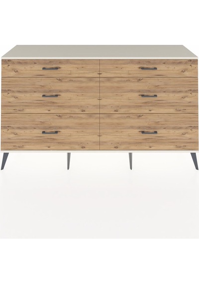 Hyperion Konsol 6 Çekmeceli 176x44x99 Çam-aytaşı/çam Çam-aytaşı/çam
