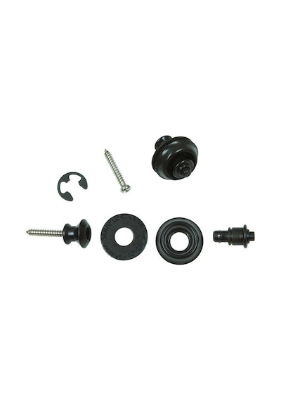Jim Dunlop Straplok Dual Design Black Askı Kilidi