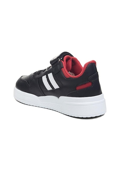 For You Kids Unisex Cırtlı Anatomik Ultra Hafif Taban Çocuk Spor Ayakkabı Sneaker Siyah Kırmızı