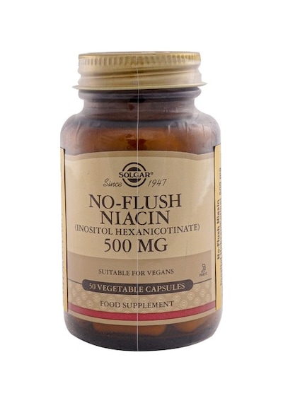 Solgar No Flush Niacin 500 Mg 50 Kapsül