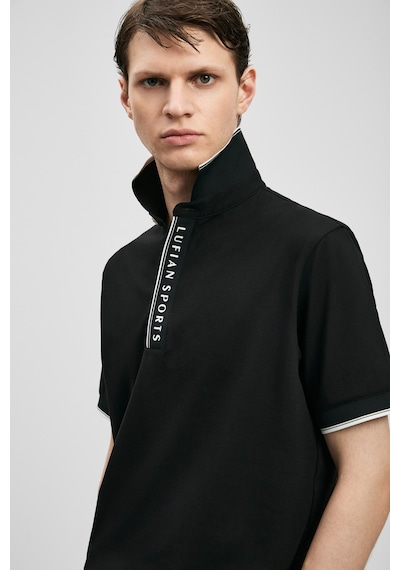 Lufian Lord Erkek Polo Yaka T-shirt 111040252 Siyah