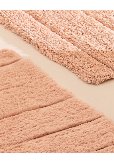 Madame Coco Bleuet Banyo Paspası - Pudra - 60x100 Cm Bapa0000000010 Pudra