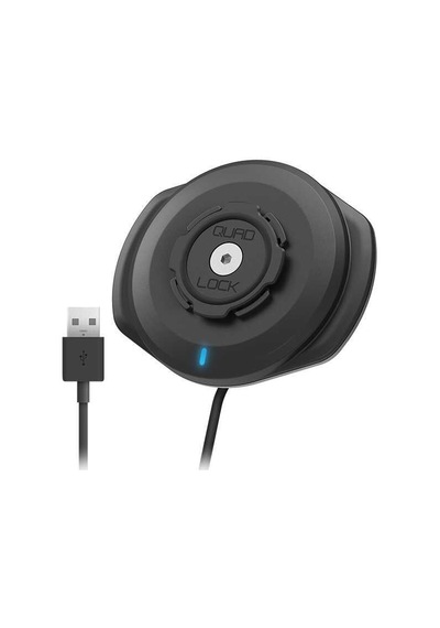 Quadlock Usb Hava Koşullarına Dayanıklı Kablosuz Şarj Başlığı