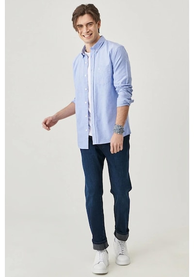 Wrangler Uzun Kollu Erkek Gömlek W5a3bmx50 001