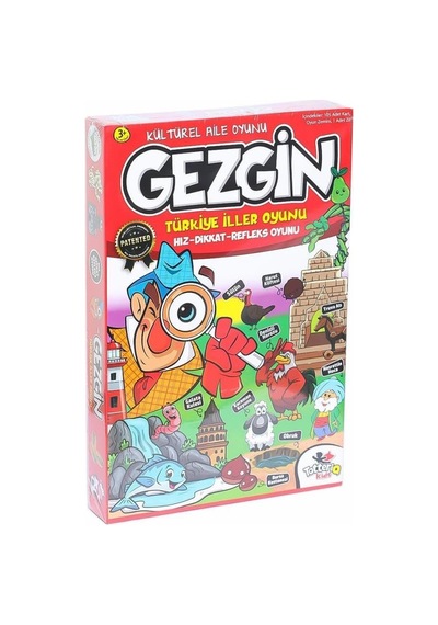 Nessiworld 2290 Gezgin Türkiye İller Oyunu -tottreiq