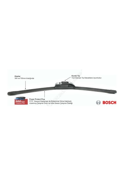 Hyundai Tucson Muz Silecek Takımı 2015-2021 Bosch Aerotwin Hyundai Tucson Muz Silecek Takımı 2015-2021 Bosch Aerotwin