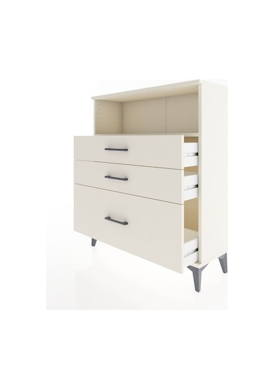 Arges Şifonyer Tek Raflı 3 Çekmeceli 88x30x106 Aytaşı-aytaşı Aytaşı