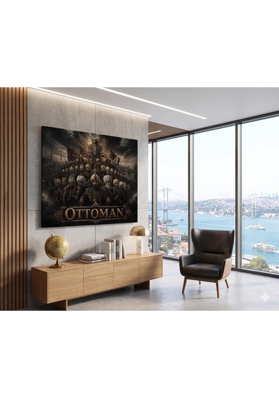 Bybars Osmanlı İmparatorluğu Duvar Tablosu 40x50 Cm 3mm Forex Pvc Baskı Tarihi Osmanlı Sultanları Dekoratif Tablo Salon Ofis Erkek Odası Duvar Dekoru