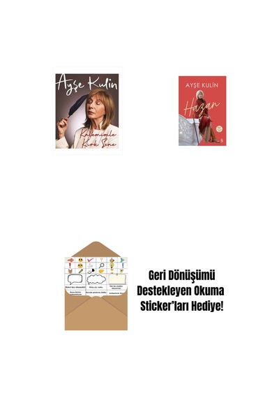 Kalemimle Kırk Sene Ciltli + Hazan + Okuma Sticker'ları