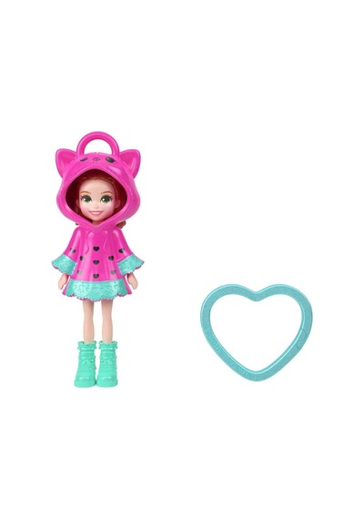 Jmn38 Polly Pocket Kapüşonlu Bebekler Belirtilmemiş