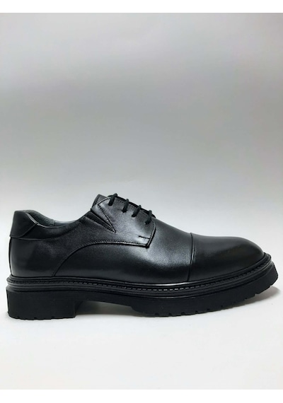 Adnan Bozkaya Hakiki Deri Bağcıklı Topuklu Siyah Klasik Casual Model Erkek Ayakkabı C-85235871adn Adnan Bozkaya Hakiki Deri Bağcıklı Topuklu Siyah Klasik Casual Model Erkek Ayakkabı C-85235871adn