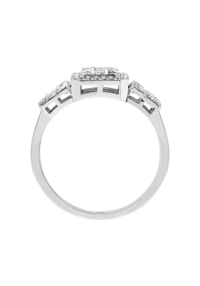 Sirius F Renk 0,79 Karat Tria Baget Pırlanta Yüzük 0842R0005