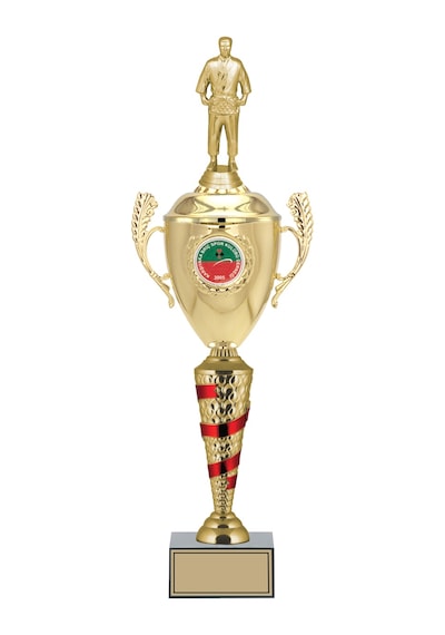 Odak Kupa - Figürlü Kupalar - Judo / Karate Figürlü Kupalar Fg-082 C - 56 Cm Altın - Beyaz