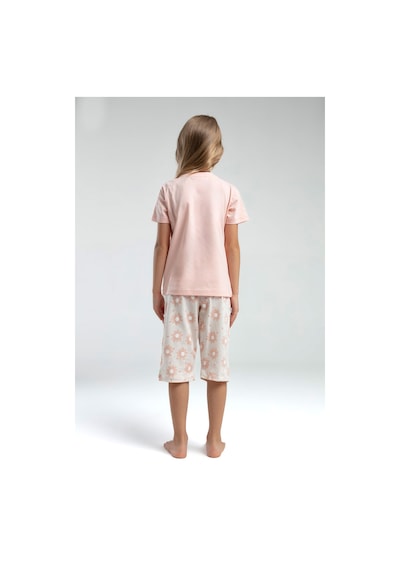 Rolypoly Kız Çocuk Pembe Kapri Takımı 5274-47616 Pembe