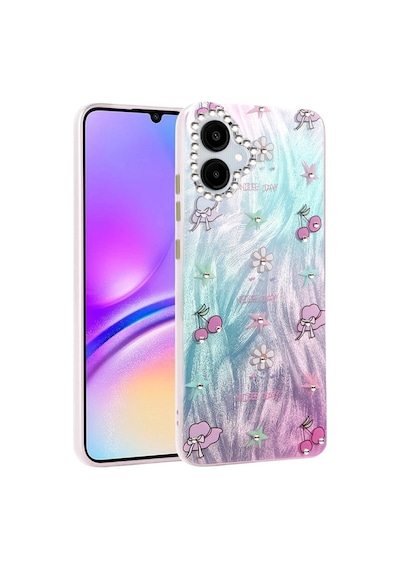 Samsung Galaxy Uyumlu , A06 Kılıf Blade Aynalı Desenli Kapak - Desen 4