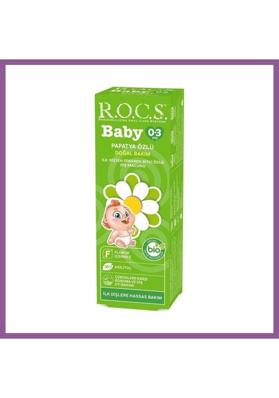 Bezos .baby Diş Macunu 0-3 Yaş 35 Ml Papatya Renk: Papatya Rengaren