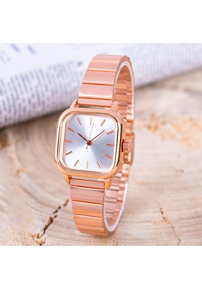 Rose Renk Çelik Zarif Minimal Kadın Kol Saat ST-304263