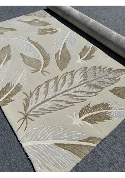 Saray Halı Vizyon 11498 Po 200x300 Krem Yeşil 6 M2 Halı