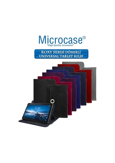 Amazon Uyumlu Fire Hd 10 2019 Roxy Serisi Universal Döner Standlı Kılıf
