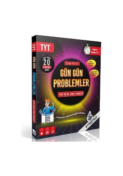 TYT Gün Gün Problemler Yeni Nesil Soru Bankası -  Strateji Yayınları