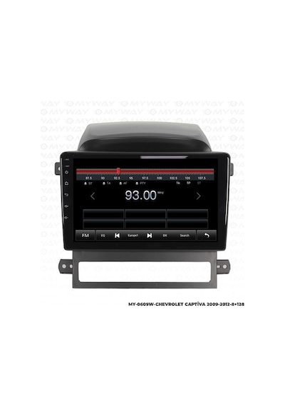 Myway Chevrolet Captiva Android Multimedya Carplay Navigasyon Ekran - 8gb Ram+128 Gb Hdd - Myway