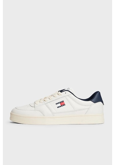 Tommy Hilfiger Tommy Jeans Erkek Ayakkabı Em0em01574 0lg Beyaz-lacivert Beyaz - Lacivert Tommy Hilfiger Tommy Jeans Erkek Ayakkabı Em0em01574 0lg Beyaz-lacivert Beyaz - Lacivert