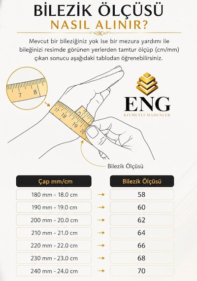 10 Gram 22 Ayar Ajda Bilezik 5.6 Ölçü
