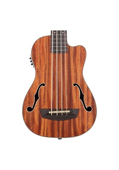 Kala Journeyman Maun Akustik-elektro U Bass Mini Bas Gitar Natural