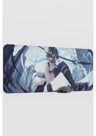Xiao Genshin Impact Anime Gacha V4 - 90x40 Xxl Gaming Mouse Pad Fare Altlığı