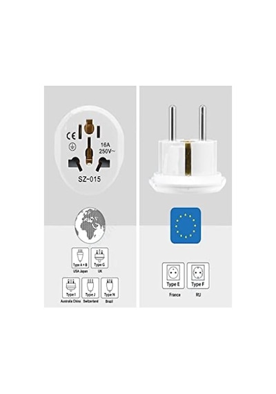 Universal Dişi Türk Erkek Fiş Dönüştürücü Adaptör