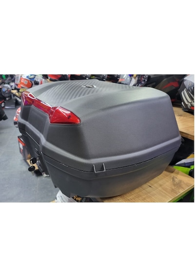 52 Litre Motosiklet Çantası Topcase Çift Kask Alır Tien Sırt Dayama Pedli Otomatik Kilitli Arasmto 52 Litre Motosiklet Çantası Topcase Çift Kask Alır Tien Sırt Dayama Pedli Otomatik Kilitli Arasmto