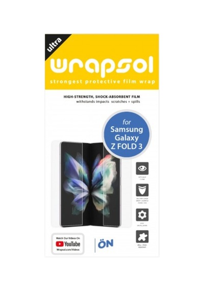 Galaxy Z Fold 3 Ekran Koruyucu 1+1 Ön Poliüretan Film