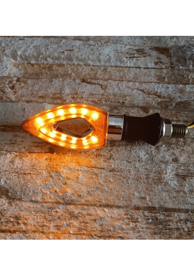 Led Üçgen Sinyal Nikel 4'lü Takım
