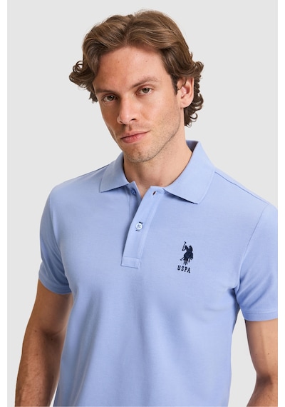 U.s. Polo Assn. Erkek Lila Tişört Basic 50326920-vr245 Lavanta