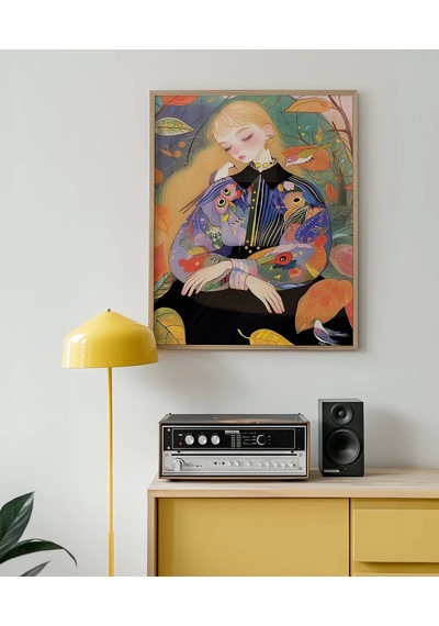 Çerçevesiz Poster Doğanın Zarif Tonları