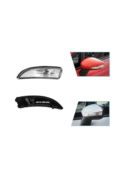 Ford Fiesta Dış Dikiz Ayna Sinyali Sol 2008 - 2016