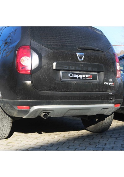Cappafe Dacia Duster Arka Koruma Difüzör Mat Gri 2010-2017 N11.20038