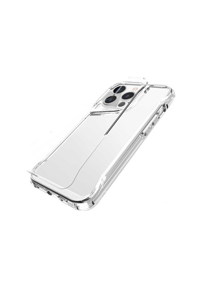 Apple Uyumlu iPhone 13 Pro Kılıf Zore T-Max Köşeleri Korumalı Kılıf Renksiz